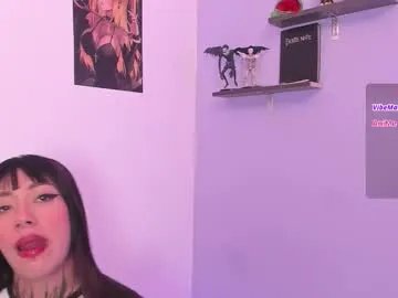 aleja_5 — Current Goal: Naked at 444 tokens -- Next Goal: Blowjob pov -- #goth #tattoo #anal #fuckmachine #latina